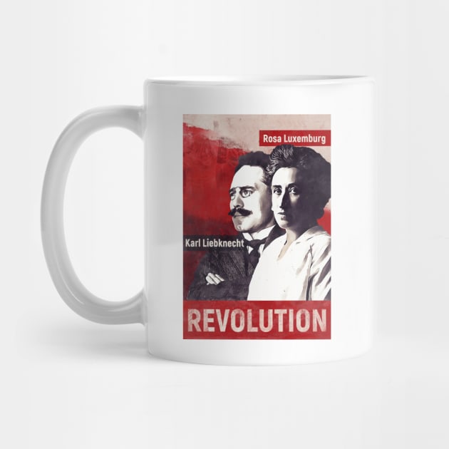 Rosa Luxemburg and Karl Liebknecht by dan89